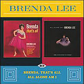 Disco de Brenda Lee: “Brenda That's All/ All Alone Am I”