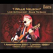 Disco de Willie Nelson: “Live in Concert: Back to Back”