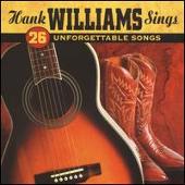 Disco de Hank Williams: “Hank Williams Sings 26 Unforgettable Songs”