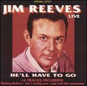 Disco de Jim Reeves: “He'll Have to Go: Jim Reeves Live”