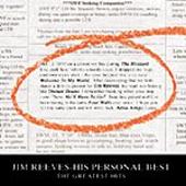Disco de Jim Reeves: “His Personal Best-The Greatest Hits”